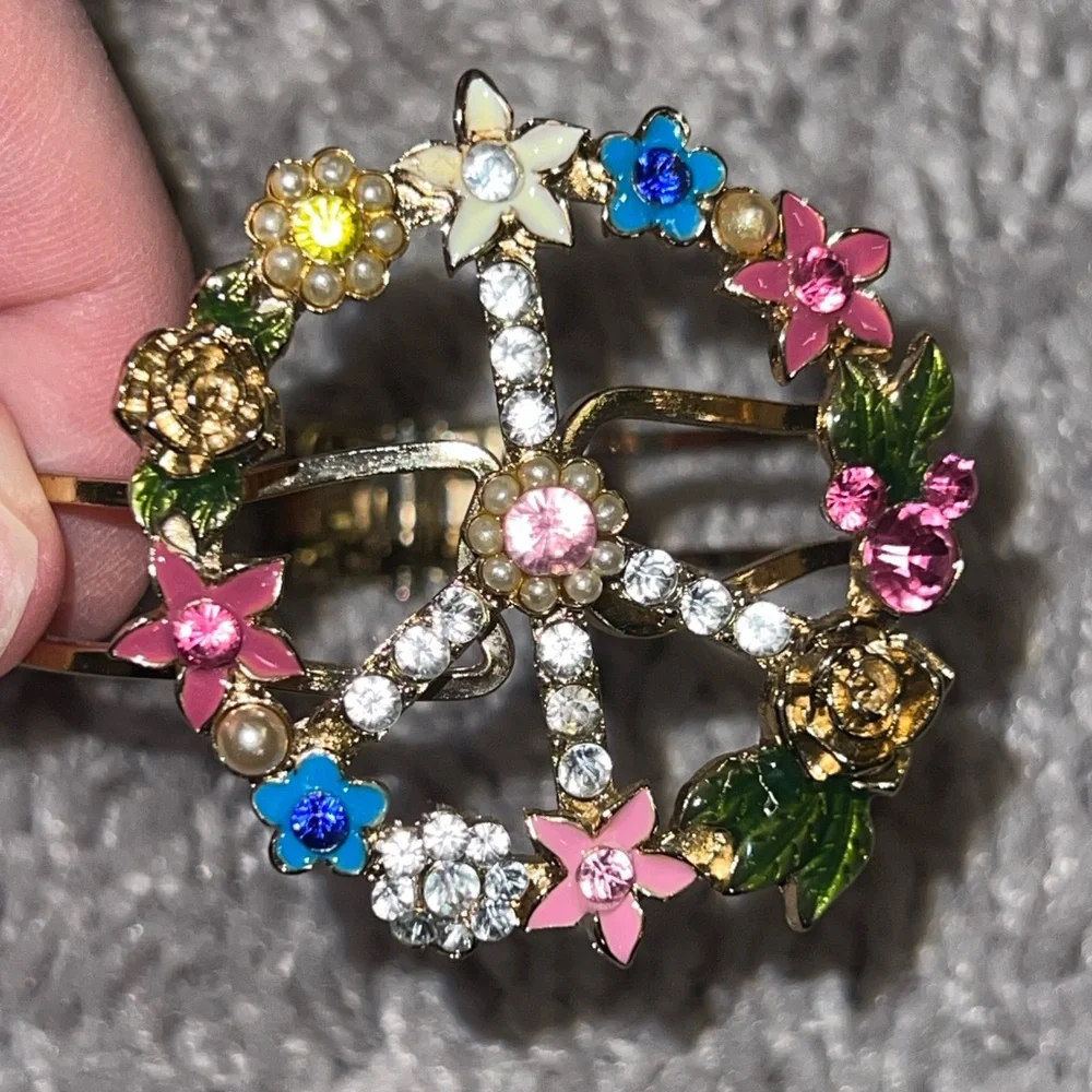 Disney Vintage Peace Sign Bracelet